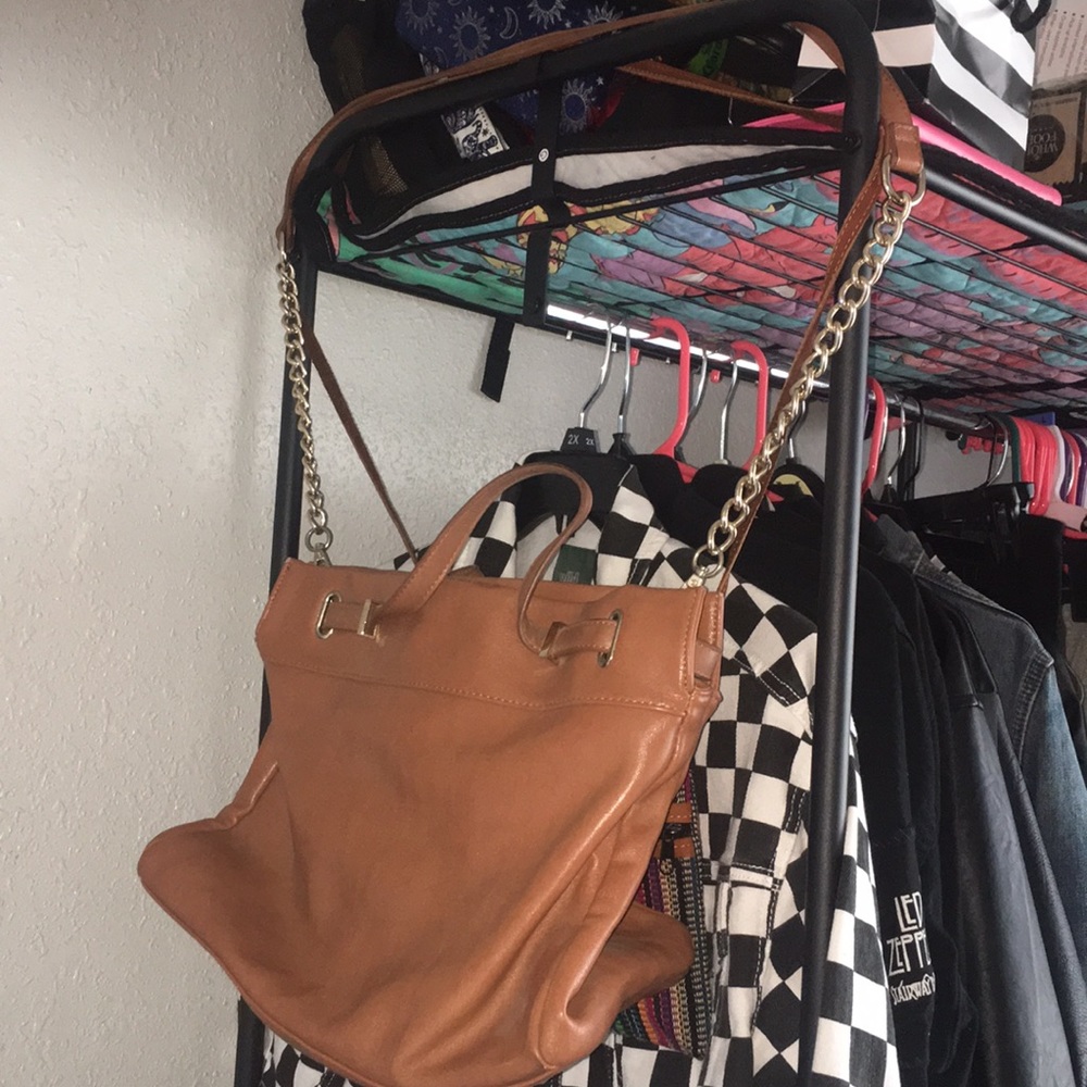 Tan purse
